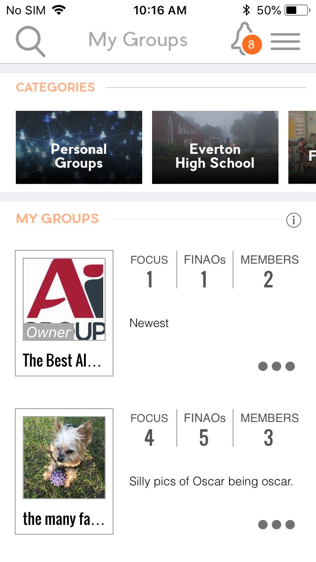 Personal & School Groups